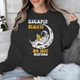 Escaped Reality Do Not Disturb Book Lover Unisex Sweatshirt