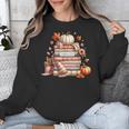 Fall Colors s I Love Fall s Books & Pumpkins Unisex Sweatshirt
