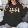 Fall Goose Reading Book Teacher Autumn Pumpkin Cozy Season Unisex Sweatshirt Fall Goose Reading Book Teacher Autumn Pumpkin Cozy Season Unisex Sweatshirt