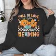 Fall In Love With Reading Thanksgiving Pumpkin Book Lover Unisex Sweatshirt Fall In Love With Reading Thanksgiving Pumpkin Book Lover Unisex Sweatshirt