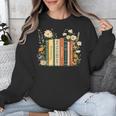 Fantasy Drama Tragedy Book Floral Subtle Unisex Sweatshirt