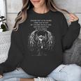 Frankenstein Quote Mary Shelley's Book For Men And Women Unisex Sweatshirt