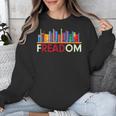Freadom Anti-Banned Books – Read Banned Books Library Unisex Sweatshirt