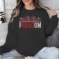 Freadom Shelf Read Reading Book Librarian Men Women Kids Unisex Sweatshirt