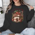 Fully Booked For Christmas Cozy Holiday Books Winter Reading Unisex Sweatshirt