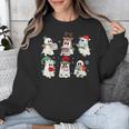 Ghost Santa Elf Squad Read Books Bookish Librarian Christmas Unisex Sweatshirt Ghost Santa Elf Squad Read Books Bookish Librarian Christmas Unisex Sweatshirt