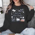Girl Coquette Bow Just One More Chapter Book Bookish Reading Unisex Sweatshirt Girl Coquette Bow Just One More Chapter Book Bookish Reading Unisex Sweatshirt