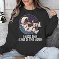 Good Book Is Out Of This World Astronaut Space Unisex Sweatshirt