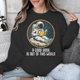 Good Book Is Out Of This World Space Reading Lover Unisex Sweatshirt Good Book Is Out Of This World Space Reading Lover Unisex Sweatshirt