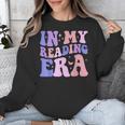 Groovy In My Reading Era Book Lovers Book Reader Unisex Sweatshirt