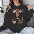 Haha Made You Read Shirt Book Reader Flower Floral Unisex Sweatshirt Haha Made You Read Shirt Book Reader Flower Floral Unisex Sweatshirt
