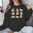 Halloween Ghost Book Lover Unisex Sweatshirt