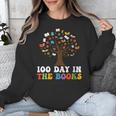 Happy 100 Days In The Books Reading Celebration Graphic Tees Unisex Sweatshirt