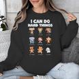 I Can Do Hard Things Children's Book Characters Unisex Sweatshirt