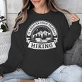 Hiking It's Cheaper Than A Therapy Introvert Shirt Unisex Sweatshirt Hiking It's Cheaper Than A Therapy Introvert Shirt Unisex Sweatshirt