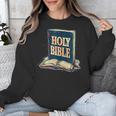 Holy Book Costume For Jesus And Bible Lovers Unisex Sweatshirt Holy Book Costume For Jesus And Bible Lovers Unisex Sweatshirt