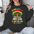 Honoring Past Inspiring Future History Month Book Tree Unisex Sweatshirt Honoring Past Inspiring Future History Month Book Tree Unisex Sweatshirt