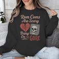 Horror Book Club Creepy Reader Gothic Fiction Thriller Fan Unisex Sweatshirt Horror Book Club Creepy Reader Gothic Fiction Thriller Fan Unisex Sweatshirt