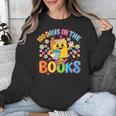 HUGvyn Preppy 100 Days In The Books Teacher Reading Coffee Unisex Sweatshirt