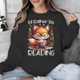 I'd Rather Be Reading Cute Fox Book Lover Reader Bookworm Unisex Sweatshirt