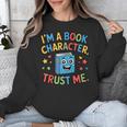 I'm a Book Character Costumes For Kids Storybook Character Unisex Sweatshirt I'm a Book Character Costumes For Kids Storybook Character Unisex Sweatshirt