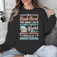 I'm a Book Nerd Bookworm Unisex Sweatshirt