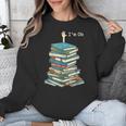 I'm Ok Books Reading Books Lover National Book Day Unisex Sweatshirt I'm Ok Books Reading Books Lover National Book Day Unisex Sweatshirt