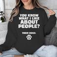 Introvert Animal Dog Owner Unisex Sweatshirt Introvert Animal Dog Owner Unisex Sweatshirt