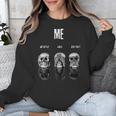 Introvert Relaxation Me Myself And Silence Skulls Unisex Sweatshirt Introvert Relaxation Me Myself And Silence Skulls Unisex Sweatshirt