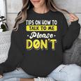 Introvert Tips On How To Talk To Me Please Don't Antisocial Unisex Sweatshirt Introvert Tips On How To Talk To Me Please Don't Antisocial Unisex Sweatshirt