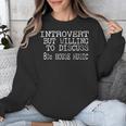 Introvert But Willing To Discuss Vintage 80s House Music Unisex Sweatshirt Introvert But Willing To Discuss Vintage 80s House Music Unisex Sweatshirt