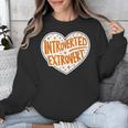 Introverted Extrovert People Hater Calm Peace Lover Unisex Sweatshirt Introverted Extrovert People Hater Calm Peace Lover Unisex Sweatshirt