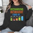Introverted Recharging Introvert Saying Sarcasm Unisex Sweatshirt Introverted Recharging Introvert Saying Sarcasm Unisex Sweatshirt