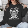 Introverts Unite Anti-Social Shy Person Joke Unisex Sweatshirt Introverts Unite Anti-Social Shy Person Joke Unisex Sweatshirt