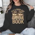 It’s a Good Day To Read a Book Lovers Library Reading Unisex Sweatshirt