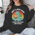 Just A Boy Who Loves Dragons And Books Kids Toddler Baby 5T Unisex Sweatshirt Just A Boy Who Loves Dragons And Books Kids Toddler Baby 5T Unisex Sweatshirt