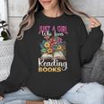 Just A Girl Who Loves Reading Books Unisex Sweatshirt