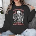 Just A Good Girl Reading Dirty Books Dark Romance Unisex Sweatshirt Just A Good Girl Reading Dirty Books Dark Romance Unisex Sweatshirt