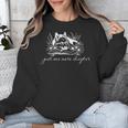 Just One More Chapter Dog German Shepherd Book Lover Unisex Sweatshirt