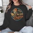 Just One More Chapter Skeleton Reading Book Scaft Beanie Unisex Sweatshirt Just One More Chapter Skeleton Reading Book Scaft Beanie Unisex Sweatshirt