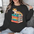 Leopard Gecko Book Lover Reading Unisex Sweatshirt Leopard Gecko Book Lover Reading Unisex Sweatshirt