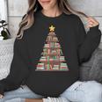 Literary Book Tree Bookish Shelf Art For Avid Readers Unisex Sweatshirt Literary Book Tree Bookish Shelf Art For Avid Readers Unisex Sweatshirt