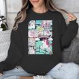 My Little Pony Classic Vintage Rainbow Castle Comic Book Unisex Sweatshirt My Little Pony Classic Vintage Rainbow Castle Comic Book Unisex Sweatshirt