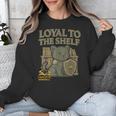 Loyal To The Shelf Knight Panther Book Lover Unisex Sweatshirt