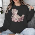 Marie Antoinette Reading A Book Unisex Sweatshirt Marie Antoinette Reading A Book Unisex Sweatshirt