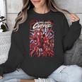 Marvel Spider-Man Eddie Brock Carnage Comic Book Cover Unisex Sweatshirt