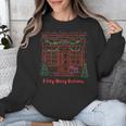 A Very Merry Bookmas Cozy Christmas Bookstore Holiday Cute Unisex Sweatshirt