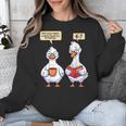 How Many Nights Reading Goose Book Lover Reader Unisex Sweatshirt How Many Nights Reading Goose Book Lover Reader Unisex Sweatshirt