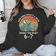 How Many Nights a Week Should You Read 67 Book Reading Meme Unisex Sweatshirt