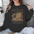 Odisea Soulz Iliad Odyssey Homer Ancient Greek History Book Odyssey Small Unisex Sweatshirt